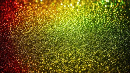 Green glitter background. Green confetti. festive background