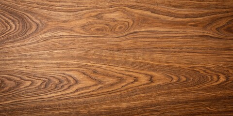 Obraz premium Richly textured woodgrain with intricate swirling patterns and variations in shade, showcasing the beauty of natural wood
