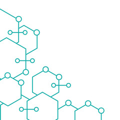 Hexagonal Tech Corner