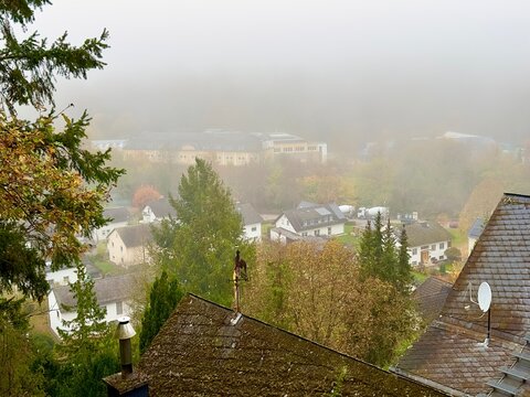 Fachingen (Lahn) von oben (Rheinland-Pfalz)