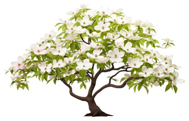 Obraz premium PNG Tree blossom bonsai flower transparent background