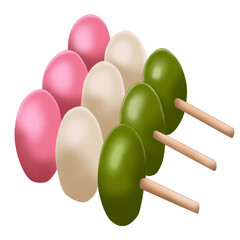 Hanami Dango Food Cooking  Candy
