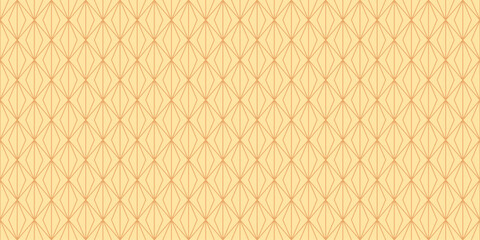 Golden colorful vintage geometric seamless pattern background vector illustration