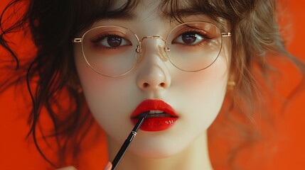 Enhance your makeup skills with bold red lipstick techniques