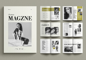 Fashion Magazine Template