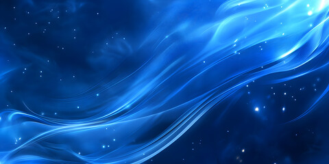 Obraz premium Blue galaxy abstract background. Conference, technology, business, abstract, vector, background, wallpaper, horizontal screen, vertical screen, cover, poster, Internet, AI