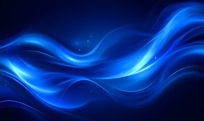 Fototapeta premium Blue galaxy abstract background. Conference, technology, business, abstract, vector, background, wallpaper, horizontal screen, vertical screen, cover, poster, Internet, AI