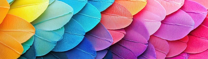 Obraz premium Closeup of butterfly wing, vibrant colors blending with delicate scales, unique texture in each tiny segment