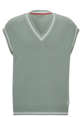 Men's sweater jumper. Front closeup views white background.