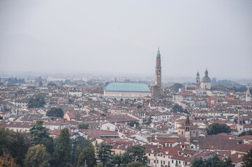 Obraz premium view of the city of Vicenza in Italy
