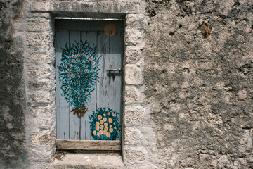 Old town windows