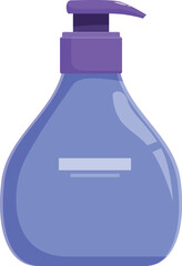 Dispenser bottle containing shampoo, liquid soap, lotion or shower gel