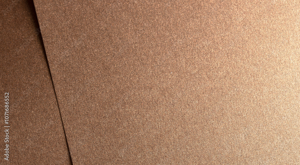 Poster glossy bronze designer paper with a shining, metallic gradient and textured finish. elegant and refi