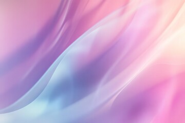 Obraz premium Soft Abstract Waves in Pastel Colors