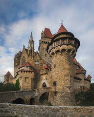 Fototapeta premium View to Burg Kreuzenstein castle