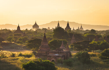 In the ruins of ancient Bagan city