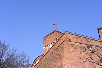 Old historical building facade