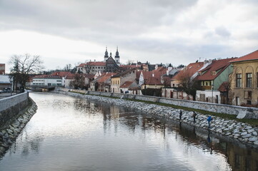 Obraz premium Telc view in Moravia