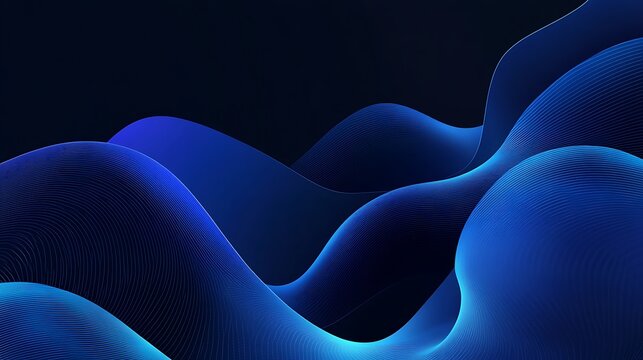 Modern blue gradient background with glowing light effects, evoking a futuristic atmosphere for tech and business presentations
