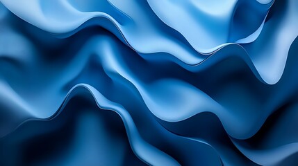 Obraz premium Blue gradient background with dynamic lighting effects, ideal for technology, business, and innovation-themed visuals