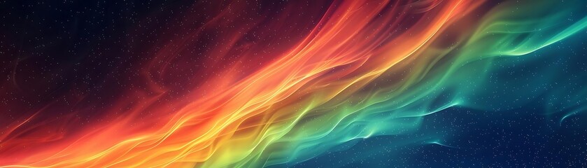 aurora lights illuminate the night sky, creating a stunning display of natural beauty