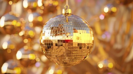Obraz premium disco ball 