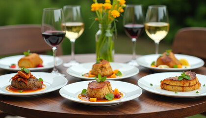 Gourmet Food Presentation