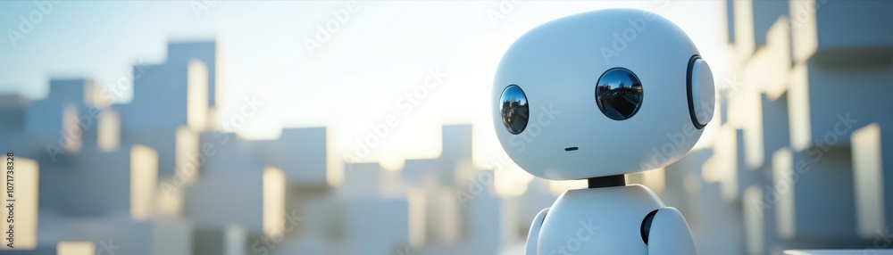 Poster exploring cloud ai technology for advanced robotics and quantum computing innovations