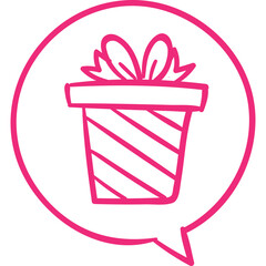 Happy birthday simple vector icon