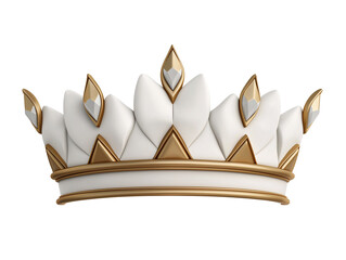 a white and gold crown with Sydney Opera House in the background