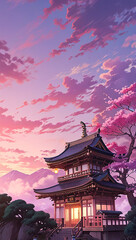 Obraz premium Japanese temple 1