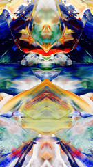 Abstract art background . Hand painting artwork on canvas . 