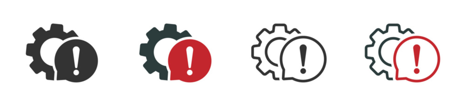 Complaint vector icons concepts. Customer complaint icon