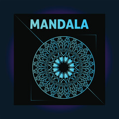 Luxury Mandala Background design. Decorative mandala for print, brochure, poster, flyer, cover, banner etc.