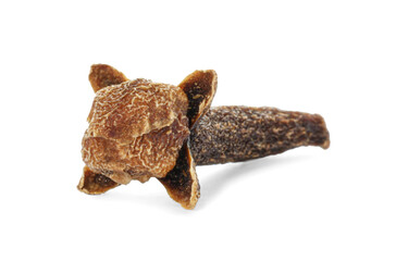 Obraz premium Aromatic spice. Dry clove bud isolated on white