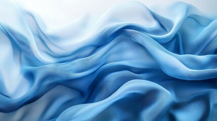 Fototapeta premium Abstract blue gradient background with soft transitions and dreamy feel, blue, abstract, gradient, background, texture, design