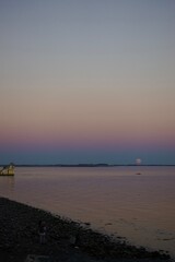 Fullmoon over the Blackrock Diving Board