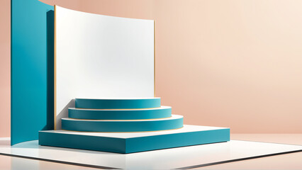 Obraz premium The podium background for product display 
