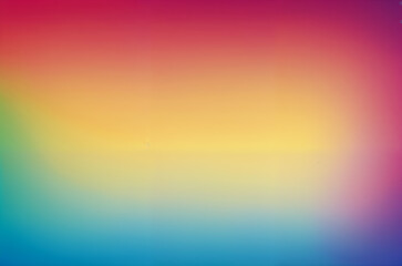 Fototapeta premium Vibrant gradient background with warm and cool tones, ideal for modern and colorful designs. Generative AI