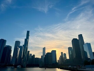 Obraz premium Chicago Skyline