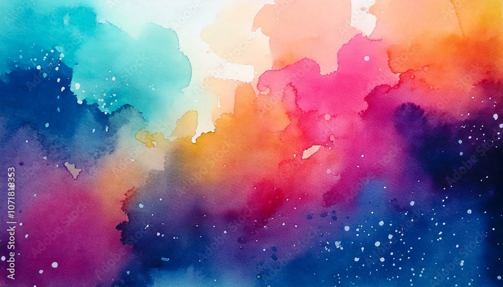 Poster abstract watercolor background for textures backgrounds and web banners design
