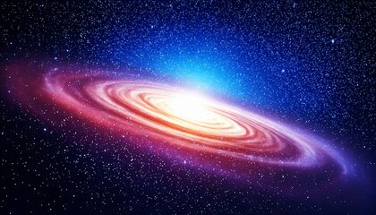 Cartoon galaxy background vector