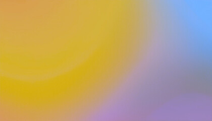 Abstract Gradient Background with Yellow, Blue,