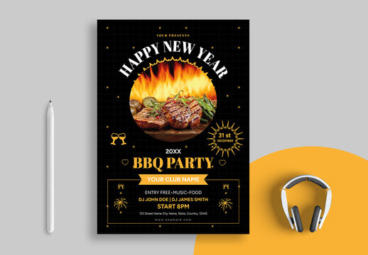New Year Party Flyer