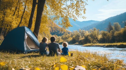 Go camping in the national parks in the fall
