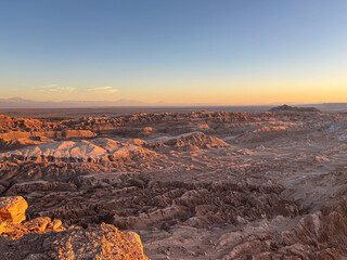 Paisagens Surreais do Valle de la Luna no Deserto do Atacama