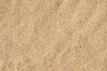 Pile of oat bran as background, top view