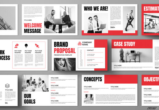 Brand Proposal Presentation Layout