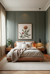 Fototapeta premium modern interior home interior living room interior bedroom interior