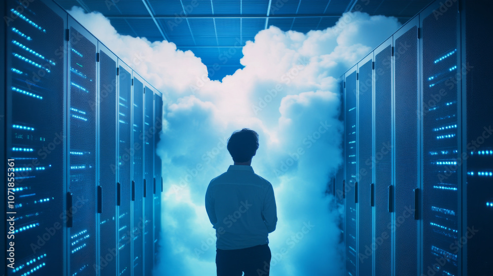 Poster cloud storage lets you save your files online, like on a giant computer in the sky. it keeps your da
